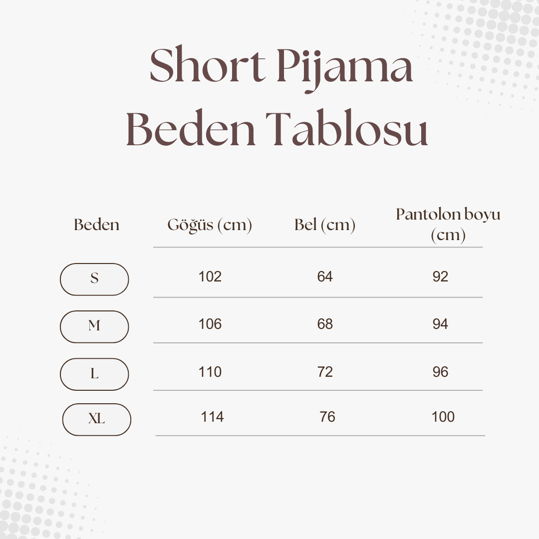 Care You %100 İpek Kısa Pijama Takımı, cilt dostu ve yaşlanma karşıtıdır.
